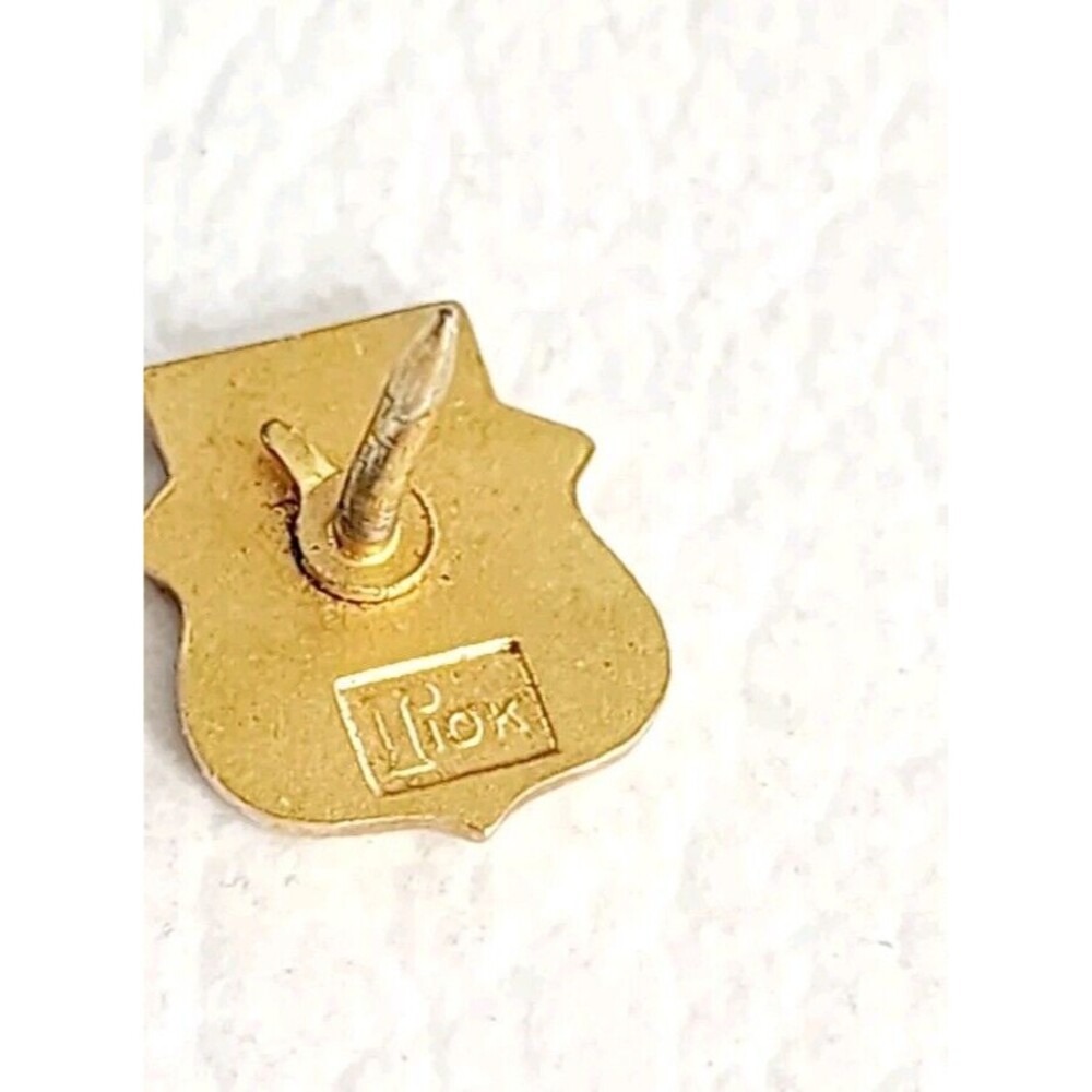 VINTAGE PHILLIPS 66 SERVICE PIN 1OK GOLD 1.06g 11mm - Picture 4 of 6